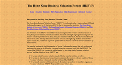 Desktop Screenshot of hkbvf.org